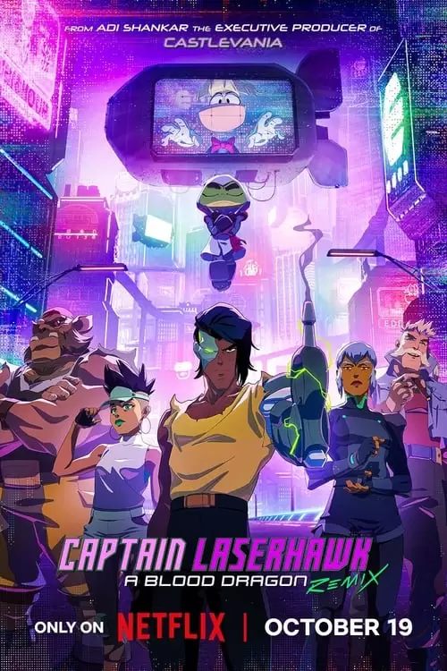 سریال Captain Laserhawk: A Blood Dragon Remix